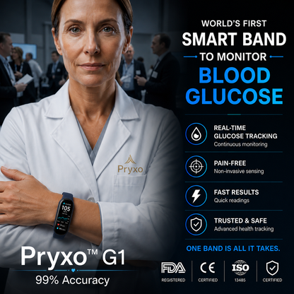 ⚡ Final 1 Hours Launch Offer 🏆 2026  M9 Non-Invasive Smart Band 📈12 health reports - No-Prick