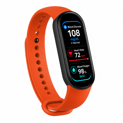⚡ Final 1 Hours Launch Offer 🏆 2026  M9 Non-Invasive Smart Band 📈12 health reports - No-Prick